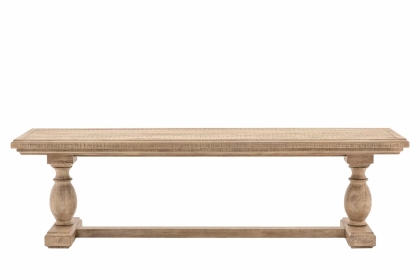 Gallery Direct Vancouver Rustic Pine Dining Bench