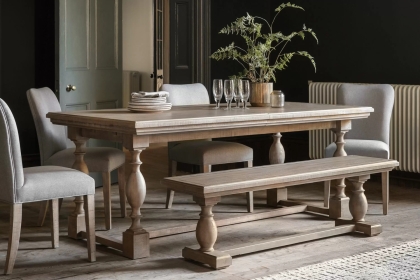 Gallery Direct Vancouver Rustic Pine Dining Bench Gallery Direct Vancouver Rustic Pine Dining Bench