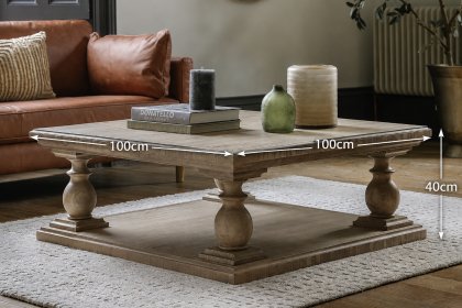 Gallery Direct Vancouver Rustic Pine Square Coffee Table Gallery Direct Vancouver Rustic Pine Square Coffee Table