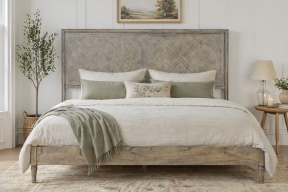 Gallery Direct Rustique French Colonial Bed Frame Gallery Direct Rustique French Colonial Bed Frame