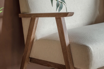 Gallery Direct Neyland Natural Linen Fabric 2 Seater Sofa Gallery Direct Neyland Natural Linen Fabric 2 Seater Sofa