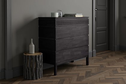 Gallery Direct Boho Boutique 4 Drawer Chest of Drawers Gallery Direct Boho Boutique 4 Drawer Chest of Drawers