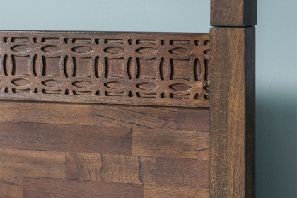 Gallery Direct Boho Retreat 4 Poster Bed Frame Gallery Direct Boho Retreat 4 Poster Bed Frame