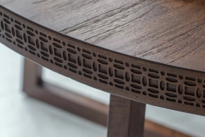 Gallery Direct Boho Retreat Round Dining Table Gallery Direct Boho Retreat Round Dining Table