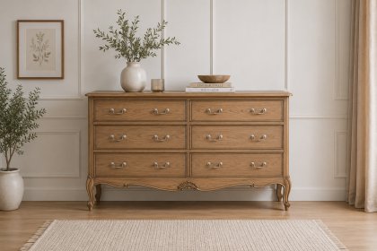 Gallery Direct Chic Weathered 6 Drawer Chest Of Drawers Gallery Direct Chic Weathered 6 Drawer Chest Of Drawers