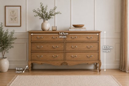 Gallery Direct Chic Weathered 6 Drawer Chest Of Drawers Gallery Direct Chic Weathered 6 Drawer Chest Of Drawers