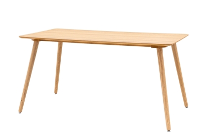 Gallery Direct Hatfield Natural Oak 150cm Large Rectangular Dining Table Gallery Direct Hatfield Natural Oak 150cm Large Rectangular Dining Table