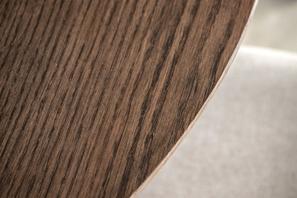 Gallery Direct Hatfield Smoked Oak 110cm Round Dining Table Gallery Direct Hatfield Smoked Oak 110cm Round Dining Table