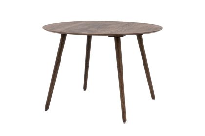 Gallery Direct Hatfield Smoked Oak 110cm Round Dining Table Gallery Direct Hatfield Smoked Oak 110cm Round Dining Table