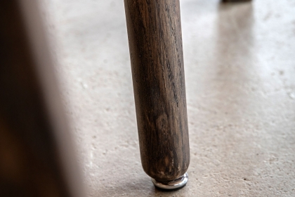 Gallery Direct Hatfield Smoked Oak 110cm Round Dining Table Set & 4 Chairs Gallery Direct Hatfield Smoked Oak 110cm Round Dining Table Set & 4 Chairs