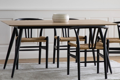 Gallery Direct Astley 160cm Oak Dining Table Gallery Direct Astley 160cm Oak Dining Table