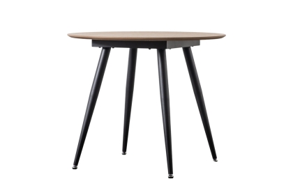 Gallery Direct Astley 90cm Round Oak Dining Table Gallery Direct Astley 90cm Round Oak Dining Table