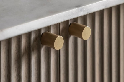 Gallery Direct Marmo Mango Wood Sideboard with Marble Top Gallery Direct Marmo Mango Wood Sideboard with Marble Top