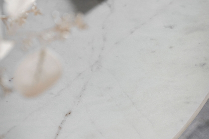 Gallery Direct Marmo Mango Wood Round Dining Table Set with Marble Top & x4 Aveley Chairs Gallery Direct Marmo Mango Wood Round Dining Table Set with Marble Top & x4 Aveley Chairs