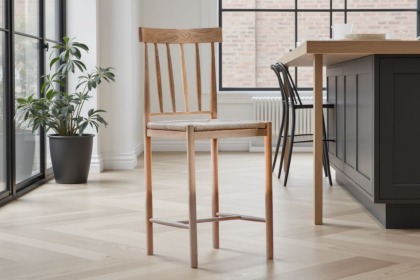 Gallery Direct Eton Oak Set of 2 Bar Stools Gallery Direct Eton Oak Set of 2 Bar Stools