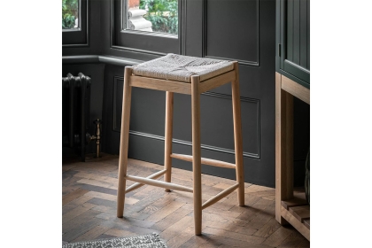 Gallery Direct Eton Rope Stool Gallery Direct Eton Rope Stool