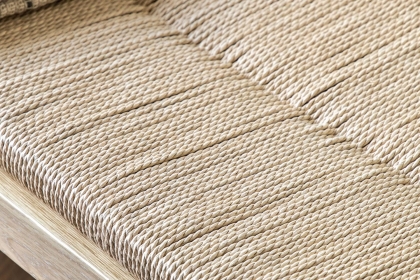 Gallery Direct Eton Oak Bench Rope