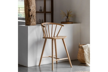 Gallery Direct Craft Natural Oak Barstool