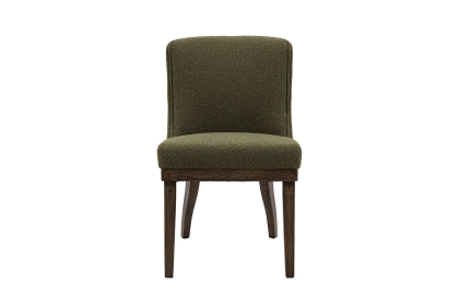 Gallery Direct Set of 2 Kelvedon Dining Chairs in Green Boucle Gallery Direct Set of 2 Kelvedon Dining Chairs in Green Boucle
