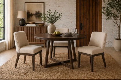 Gallery Direct Set of 2 Kelvedon Dining Chairs in Taupe Boucle Gallery Direct Set of 2 Kelvedon Dining Chairs in Taupe Boucle