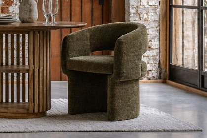 Gallery Direct Sloane Dining Chair in Green Boucle Gallery Direct Sloane Dining Chair in Green Boucle