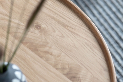 Gallery Direct Kingham Oak Round Coffee Table Gallery Direct Kingham Oak Round Coffee Table