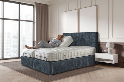Adjust-A-Bed Natural 3000 Electric Adjustable Divan Bed with Lifestyle Base Adjust-A-Bed Natural 3000 Electric Adjustable Divan Bed with Lifestyle Base
