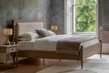 Gallery Direct Artisan Limewash Oak Bed Frame Gallery Direct Artisan Limewash Oak Bed Frame