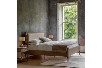 Gallery Direct Artisan Limewash Oak Bed Frame Gallery Direct Artisan Limewash Oak Bed Frame