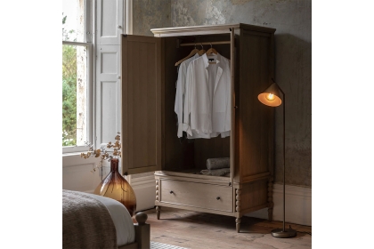 Gallery Direct Artisan Limewash Oak Wardrobe Gallery Direct Artisan Limewash Oak Wardrobe