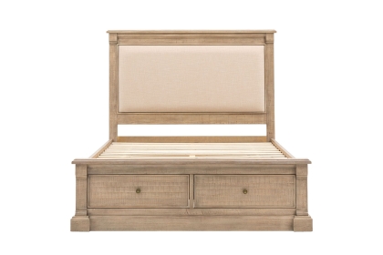 Gallery Direct Vancouver Rustic Bed Frame Gallery Direct Vancouver Rustic Bed Frame