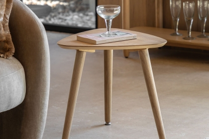 Gallery Direct Hatfield Natural Oak Side Table Gallery Direct Hatfield Natural Oak Side Table