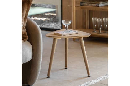 Gallery Direct Hatfield Natural Oak Side Table Gallery Direct Hatfield Natural Oak Side Table