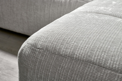 Opulent Fabric Large Modular Sofa with Chaise End Opulent Fabric Large Modular Sofa with Chaise End