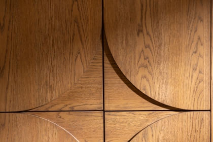 Austin Warm Oak Highboard Cabinet Austin Warm Oak Highboard Cabinet