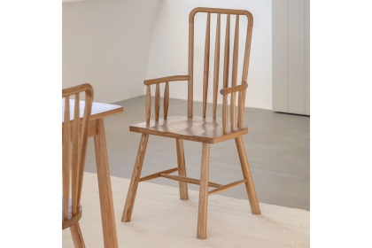 Gallery Direct Wycombe Oak Carver Dining Chair Gallery Direct Wycombe Oak Carver Dining Chair