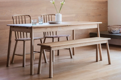 Gallery Direct Wycombe Oak Extending Dining Table Gallery Direct Wycombe Oak Extending Dining Table