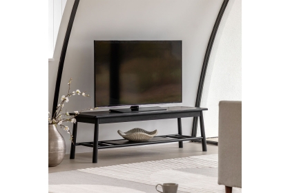 Gallery Direct Wycombe Black Oak TV Media Unit Gallery Direct Wycombe Black Oak TV Media Unit
