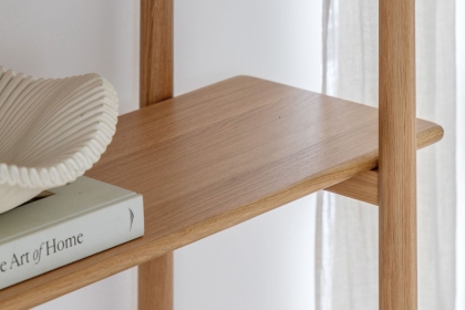 Gallery Direct Wycombe Oak Open Display Bookcase Gallery Direct Wycombe Oak Open Display Bookcase