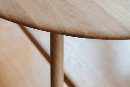 Gallery Direct Madrid Oval Dining Table in Oak Gallery Direct Madrid Oval Dining Table in Oak