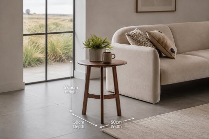 Gallery Direct Madrid Side Table in Oak Gallery Direct Madrid Side Table in Oak