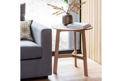 Gallery Direct Madrid Side Table in Oak Gallery Direct Madrid Side Table in Oak