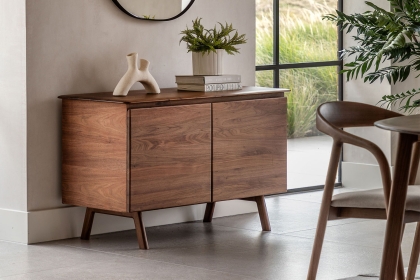 Gallery Direct Madrid Sideboard in Walnut Gallery Direct Madrid Sideboard in Walnut