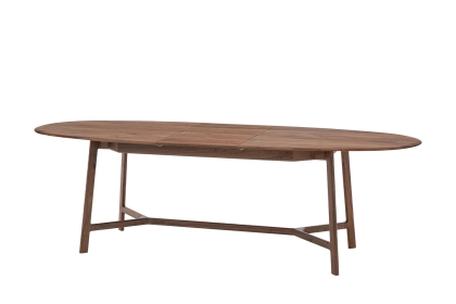 Gallery Direct Madrid Extending Dining Table in Walnut Gallery Direct Madrid Extending Dining Table in Walnut