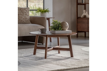 Gallery Direct Madrid Coffee Table in Walnut Gallery Direct Madrid Coffee Table in Walnut