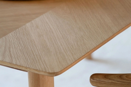 Gallery Direct Milano Oak Dining Table Gallery Direct Milano Oak Dining Table