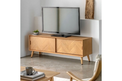 Gallery Direct Milano Oak Media TV Unit Gallery Direct Milano Oak Media TV Unit