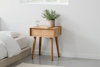 Gallery Direct Milano Oak 1 Drawer Side Table Gallery Direct Milano Oak 1 Drawer Side Table