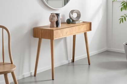 Gallery Direct Milano Oak 2 Drawer Console Table Gallery Direct Milano Oak 2 Drawer Console Table