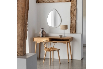 Gallery Direct Milano Oak 1 Drawer Desk Gallery Direct Milano Oak 1 Drawer Desk